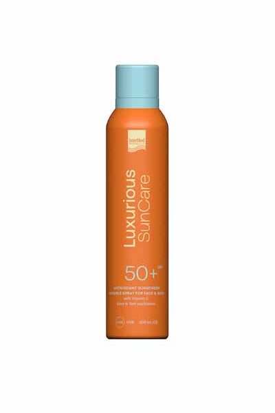 Intermed Luxurious Suncare Αντηλιακή Κρέμα για το Σώμα SPF50 σε Spray 200ml