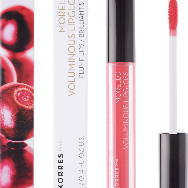 Korres Morello Voluminous Lip Gloss 42 Peachy Coral 4ml