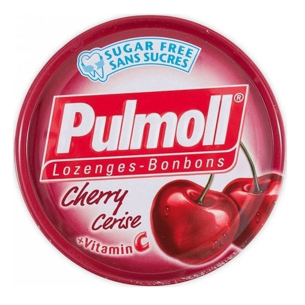 Pulmoll Vitamin C Καραμέλες χωρίς Γλουτένη Κεράσι 45gr