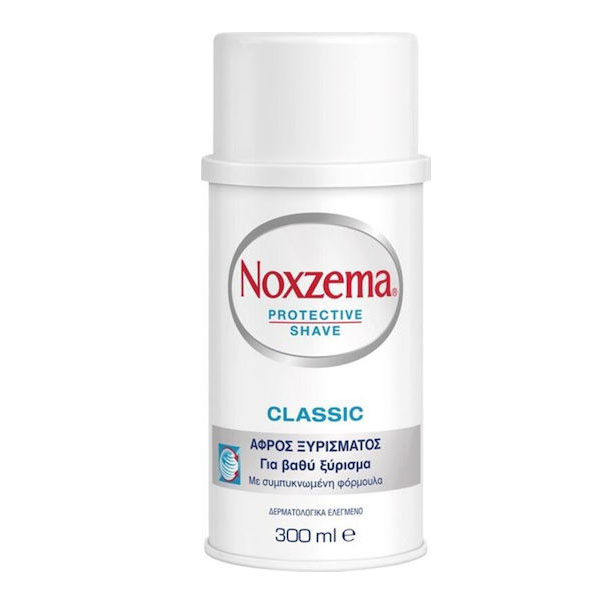 Noxzema Classic Protective Αφρός Ξυρίσματος για Ευαίσθητες Επιδερμίδες 300ml
