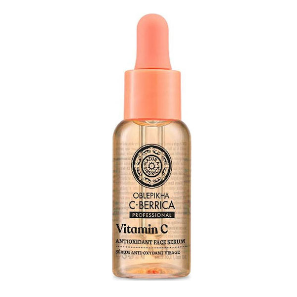 Natura Siberica Oblepikha C-berrica Professional Ενυδατικό & Αντιγηραντικό Serum Προσώπου με Βιταμίνη C & Νιασιναμίδη για Αποτοξίνωση & Λάμψη 30ml