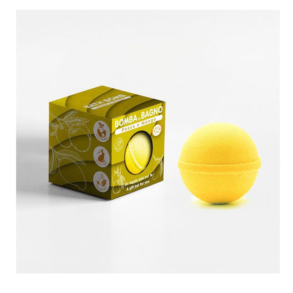 Brand Italia Bath Bomb Ροδάκινο & Μάνγκο