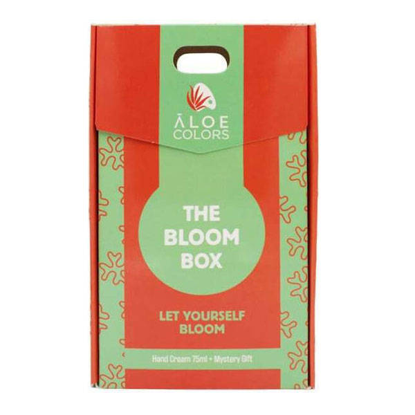 Aloe Colors Xmas Promo The Bloom Box με Bloom Hand Cream Ενυδατική Κρέμα Χεριών, 75ml & Mystery Gift, 2τεμ, 