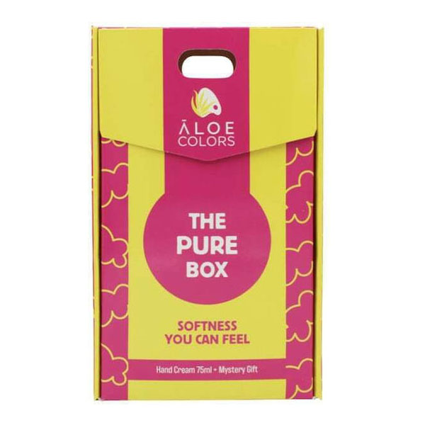 Aloe Colors Xmas Promo The Pure Box με So Velvet Hand Cream Ενυδατική Κρέμα Χεριών, 75ml & Mystery Gift, 2τεμ